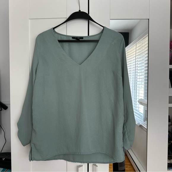 Forever 21 green blouse - Picture 5 of 6